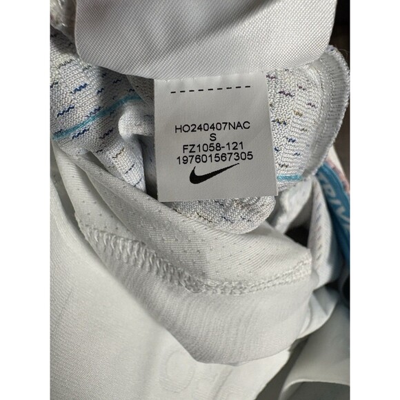 NIKE LEBRON DNA 6" DRI-FIT 3-IN-1 SHORTS PANTS WHITE/BLUE FZ1058-121 Men’s Small - Picture 11 of 13